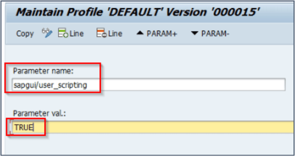 RZ10 Set Parameter Value