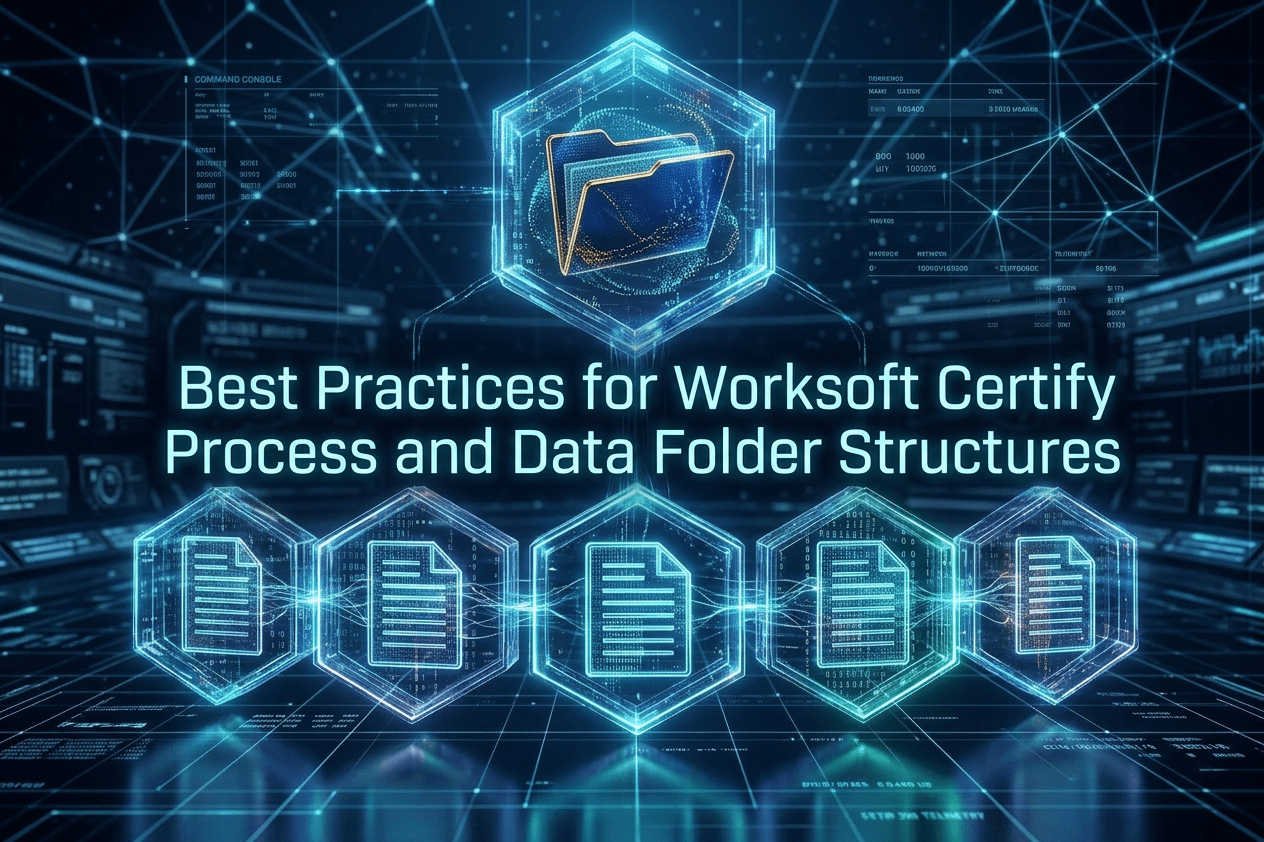 Best Practices for Worksoft Certify Process and Data Folder Structures