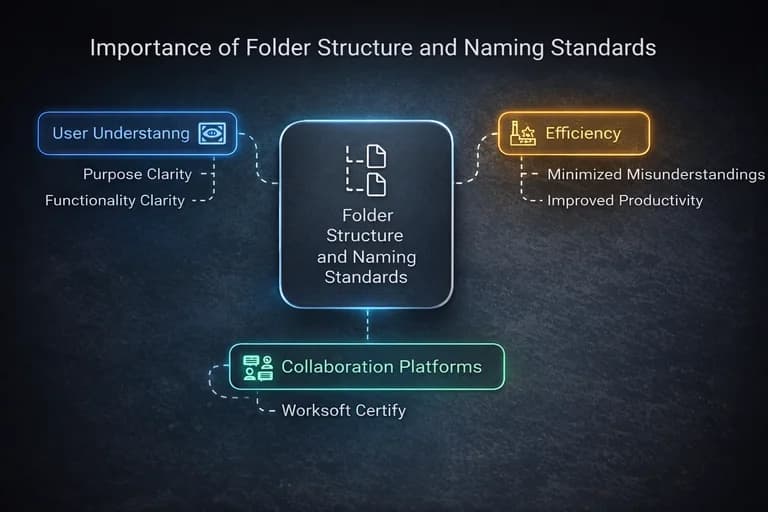 Best Practices for Worksoft Certify Process and Data Folder Structures